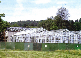 Gradnja nove stavbe Biološkega središča Vhodni objekt v botaničnem vrtu