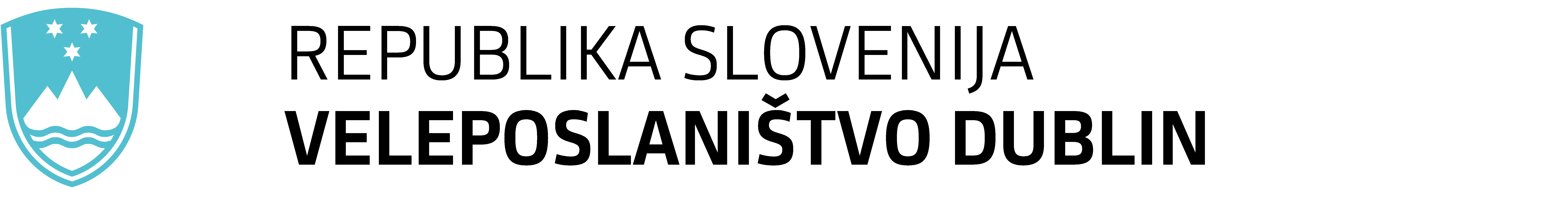 Logotip veleposlaništva v Dublinu.