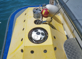  Equipment has to be well protected before it is put to the Sea floor. (photo: T. Makovec)
