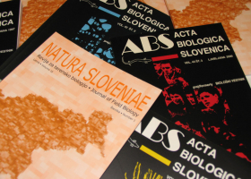  The  Biology Library has had exchange partners in Slovenia and abroad for our serials Acta Biologica Slovenica (formerly Biološki vestnik) and Natura Sloveniae for many years. (photo: B. Černač)